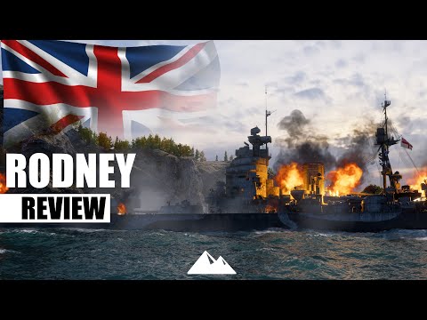 HMS RODNEY, a Nelson-class battleship without superhealing! - World of Warships | [Review] [De]