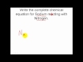 Solving Chemical Reaction Word Equations - finishing the reaction thumbnail 2