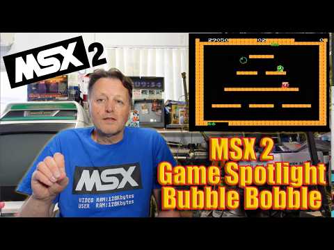 MSX 2 Game Splotlight - Bubble Bobble