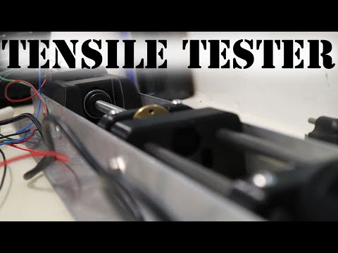 A Quick Look at the New Tensile Test Machine