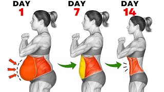 ➜ Lose Belly Fat & DONUT Stomach Fast | 30 Min BEST STANDING Workout to Slim Waist & Drop 2 Inches