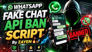 Download lagu WhatsApp Fake Chat API Ban Script By ZAYEN 🔥🚀 || Download Link 🖇️ in telegram  mp3