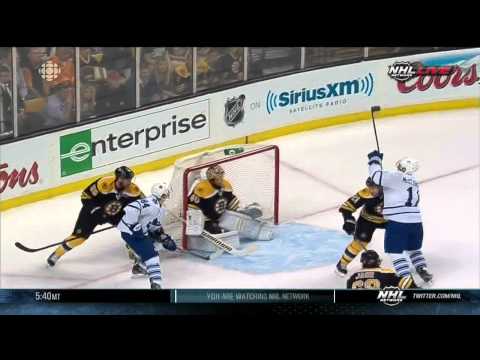 Mikhail Grabovski ball hockey move May 10 2013 Toronto Maple Leafs vs Boston Bruins NHL Hockey
