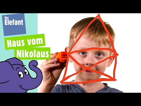 Das Haus vom Nikolaus - so wird es gezeichnet | Der Elefant | WDR