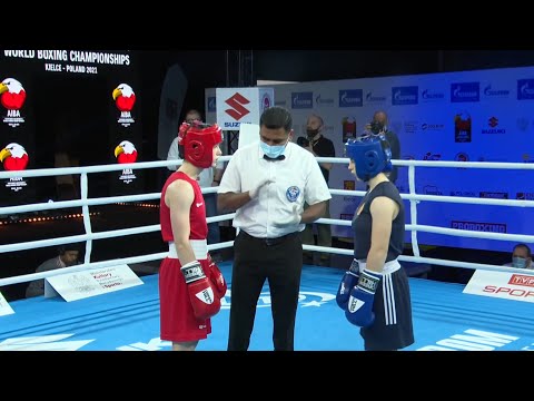 Kielce 2021 Session5A (W48kg) KUCZEWSKA Natalia Dominika (POL) vs PELESHUK Yuliia (UKR)
