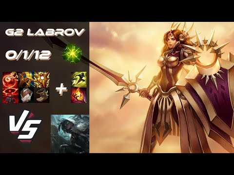 G2 Esports Labrov SUPPORT Leona vs Senna - EU Challenger Patch 25.S1.6