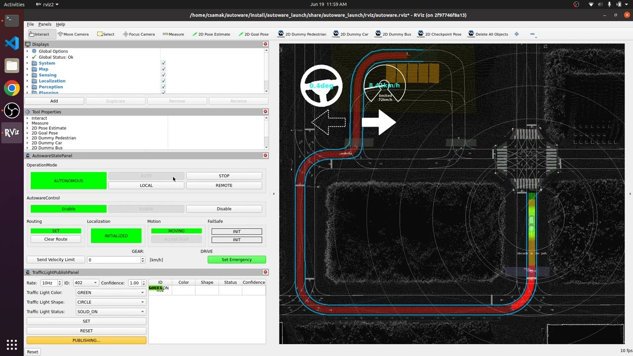Autoware Planning Simulation