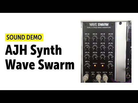 AJH Synth Wave Swarm Sound Demo (no talking)
