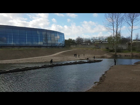 Regnvandsbassin indviet af de modige