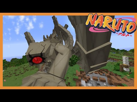 BATTLE THE TEN TAILS! Minecraft Naruto Mod Episode 92