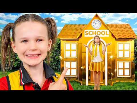 Adventure in a Rich School for Kids