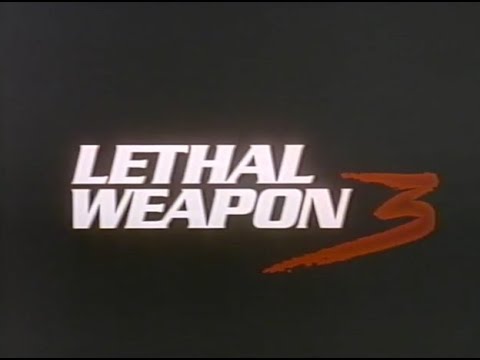 "Lethal Weapon 3" (1992) VHS Movie Trailer