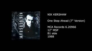 NIK KERSHAW - One Step Ahead (7&#39;&#39; Version) - 1988
