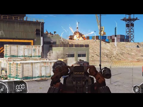 Just Cause 3 DLC "Mech Land Assault" Mech Take Over! (ps4 Gameplay)