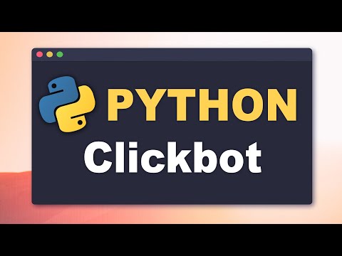 Python: Simple Clickbot with PyAutoGui | Automate Clicks (German)