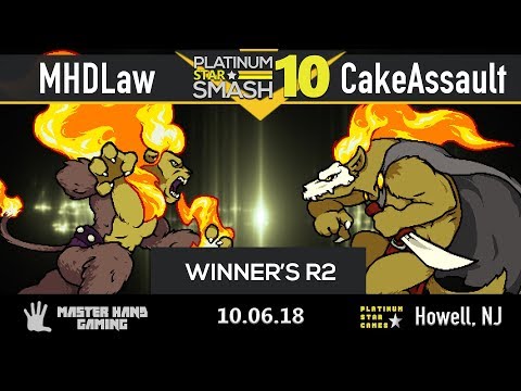 Platinum Star Smash 10 - MHDLaw (Zetterburn) vs CakeAssault (Forsburn) - Winner's R2