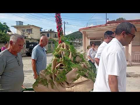 Fiesta de la Cruz de Mayo en Santa Cruz del Norte, Cuba. 