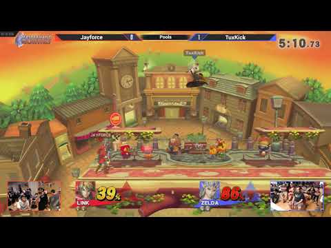 MHM:0818 [Wii U] - Jayforce (Link) vs TuxKick (Zelda) - Pools
