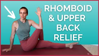 Yoga for Upper Back & Rhomboid PAIN ✨ 10 min Fix and Relief