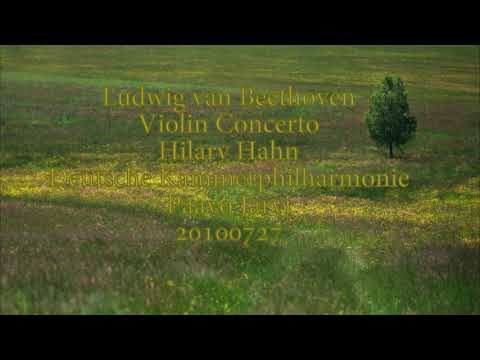 Beethoven Violin Concerto Hilary Hahn