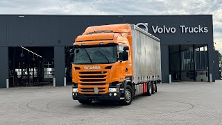侧帘货车 Scania R410 6x2 Schuifzeilen Highline / Retarder / Alu Borden | 图像 4 - Autoline