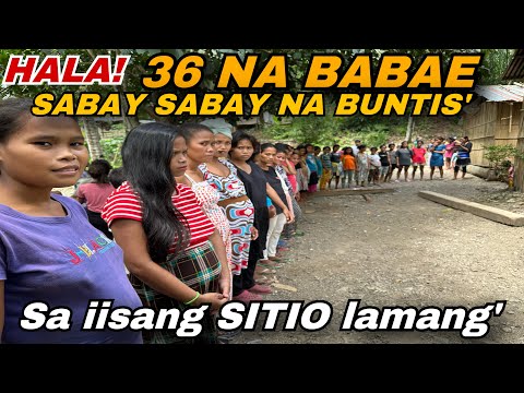 MGA BABAE SA IISANG SITIO SABAY SABAY NA BUNTIS HINDI LANG ANIM KUNDI TATLUMPOT ANIM