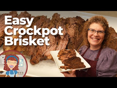 Easy Crockpot Brisket | Slow Cooker Beef Brisket