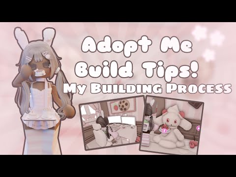 ♡Adopt Me Build Tips! | my building process