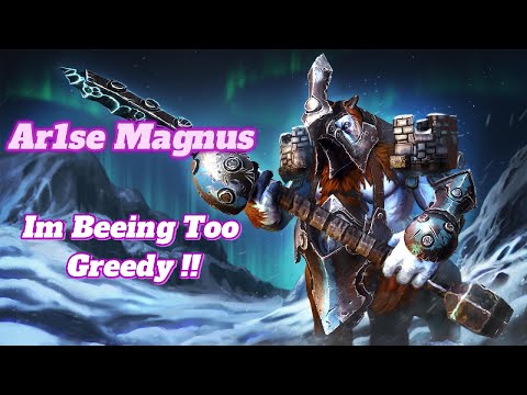 Ar1se - Best Magnus Super Good Plays But Sometimes Game Is Too Hard Dota 2 Highlights!