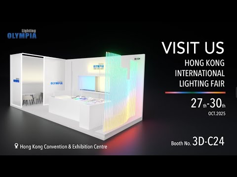 10 Days to Go | Olympia Lighting at HK Lighting Fair 2025
