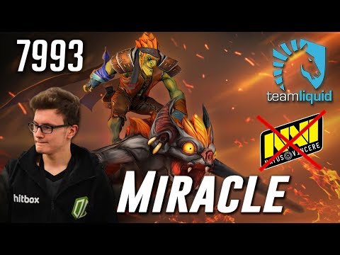 Miracle Batrider - Liquid vs Na'Vi - Dota 2 Patch 7.07
