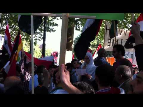 Brüssel - Kundgebung in Solidarität mit Syrien - Die freie syrische Frau - 14.05.11