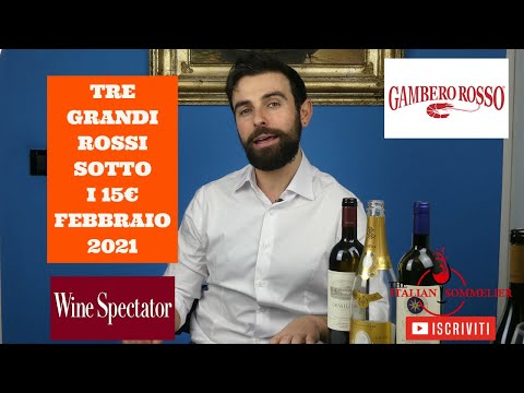Tre GRANDI Vini Rossi sotto i 15€ – Febbraio 2021