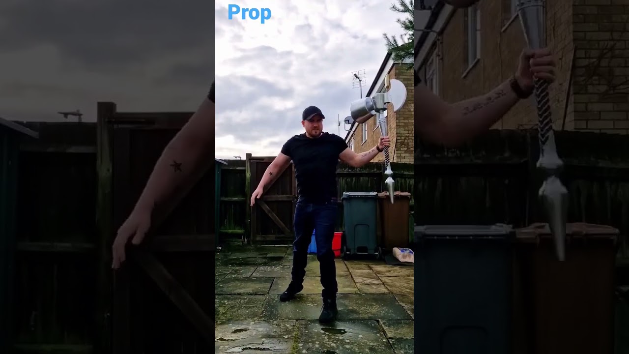 messing around with the ultimate mjolnir #3dprinted #prop #3dprint #thor #mjolnir #marvel #ultimate