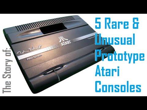 The Story of: 5 Rare & Unusual Prototype Atari Consoles