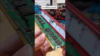can RAM overheat? #shorts