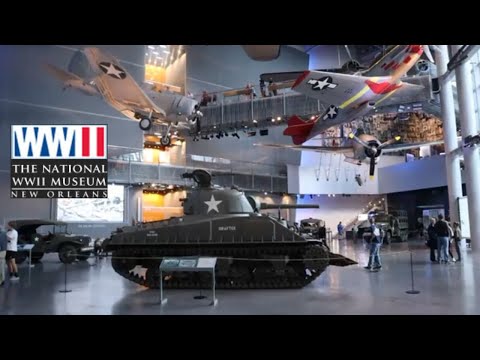 Short Tour of the National World War II Museum - Massive Collection of American History, New Orleans