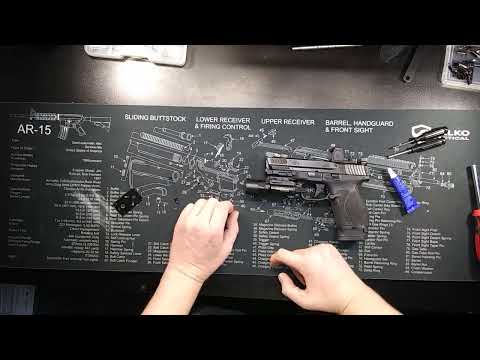 M\u0026P C\u0026H Precision Optic Plate VS OEM plastic plate