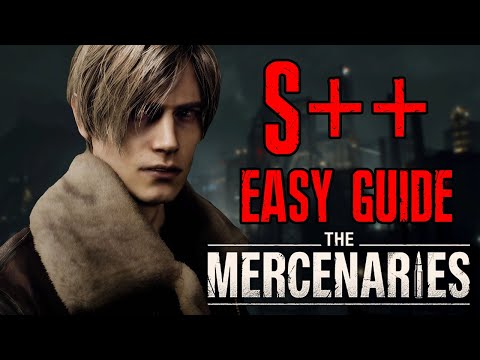 How I Hit 1,000,000 Points with Leon On The Docks (S++ Rank Guide) | RE4 Remake Mercenaries