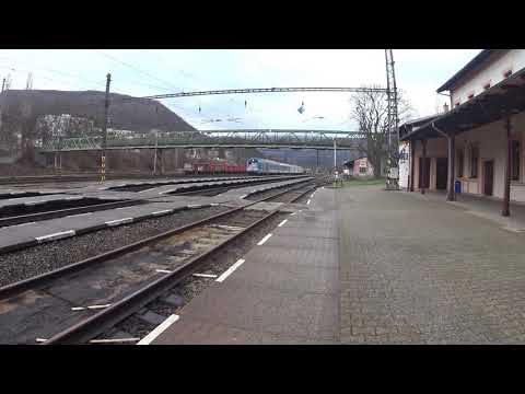 osobní vlak 6410 směr ústí nad labem-střekov