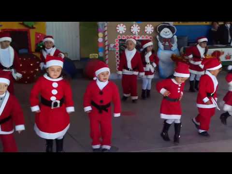 Baile de SantaClaus Bailable Kinder 2016