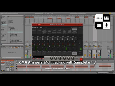 Tracking out with Sampletank 3 | Tutorial | Computer Music Academy