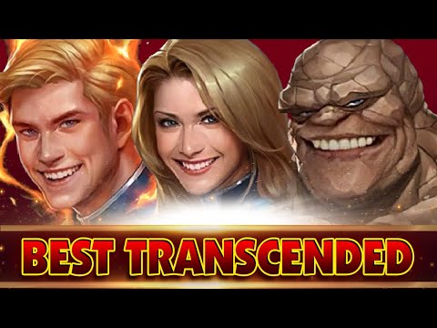 All Awakened Characters Ranking By Type - Best Transcended Characters - MARVEL Future Fight