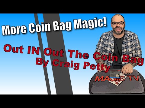 Out IN Out The Coin Bag | Coin Magic By Craig Petty!