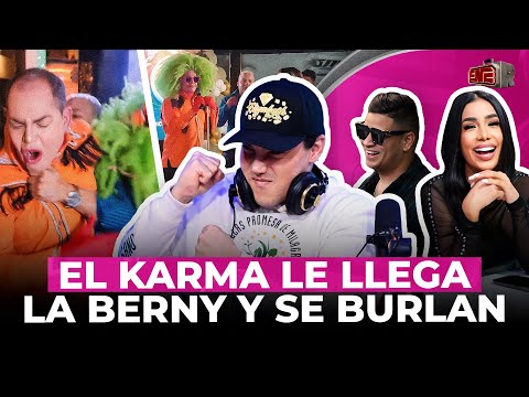 EL KARMA LE LLEGA LA BERNY Y SE BURLAN MATALLUVIA, CARO, ALEXANDRA MVP Y TOXIC CROW!