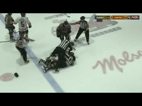 Dylan Labbé received a 5-minute sentence for assaulting Danyck Calgaro - 07-11-25