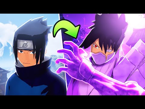 Becoming EVERY Version Of SASUKE In Shinobi Striker