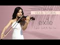 EXILE - TAYLOR SWIFT FT. BON IVER (VIOLIN TUTORIAL WITH SHEET MUSIC AND TAB)