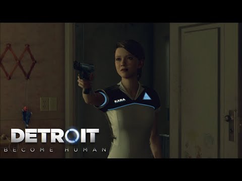 DETROIT BECOME HUMAN - Kara Kills Alice Father | PS4 Gameplay