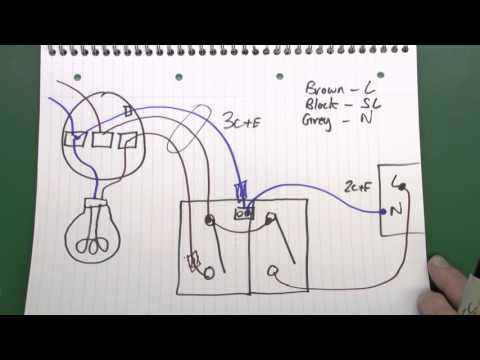 Lighting Circuits Part 3 - Fans, Motion Sensor Lights, 3 Core & Earth Cable